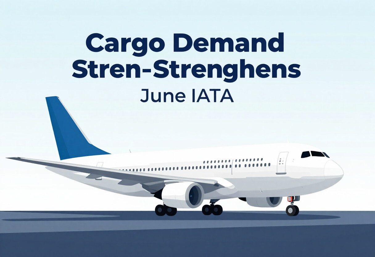 Air Cargo Demand Strengthens in June, Up 8.5% - IATA