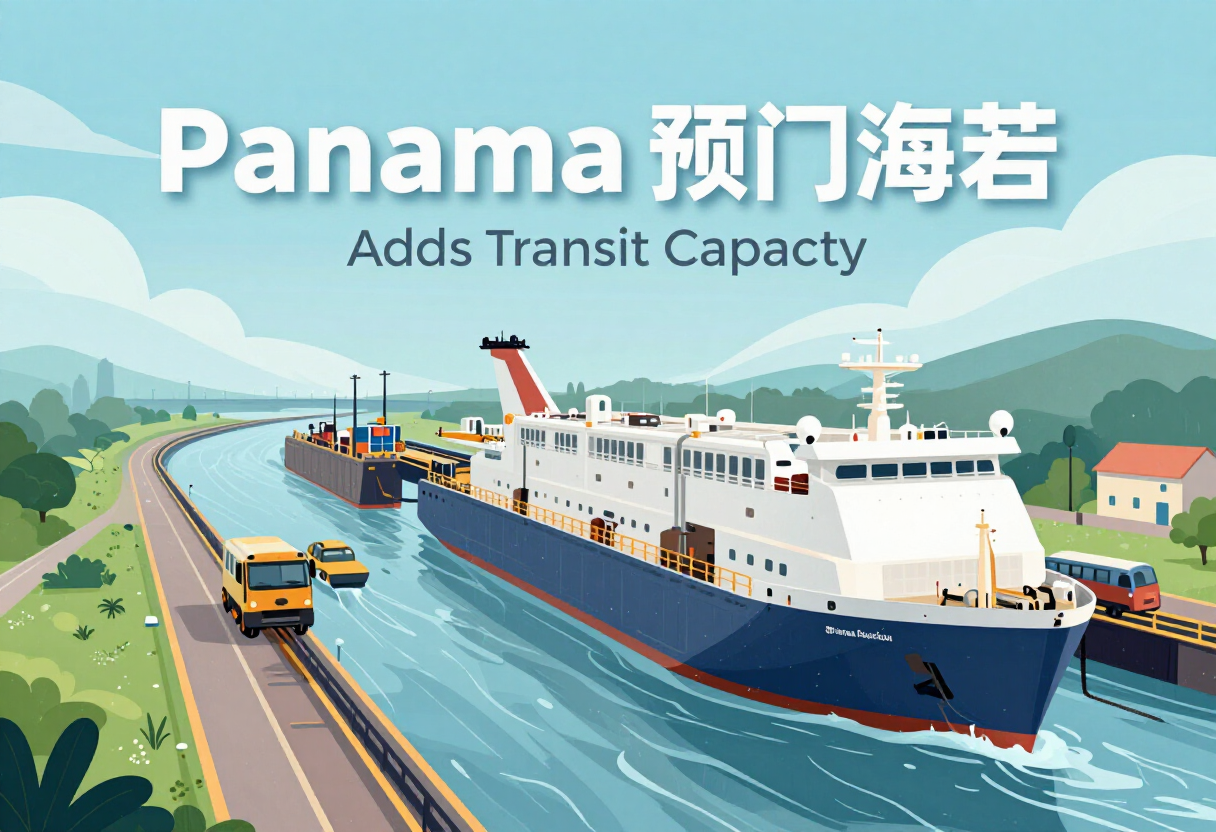 Panama Canal Adds Transit Capacity as Rainfall Brings Relief