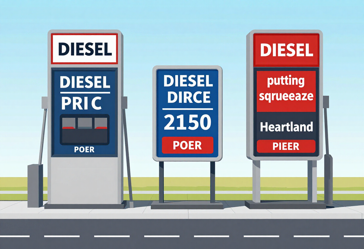 Record Diesel prices putting the squeeze on Heartland trucking industry - KFVS12
