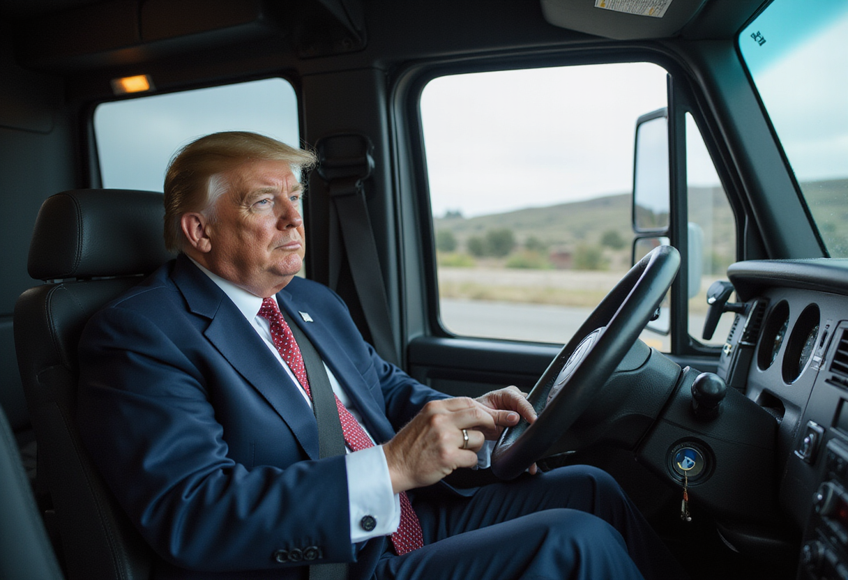 DRIVING THE NEWS: Trump’s Transportation Secretary Sean P. Duffy and FMCSA Administrator Derek Barrs Attend Largest Truc
