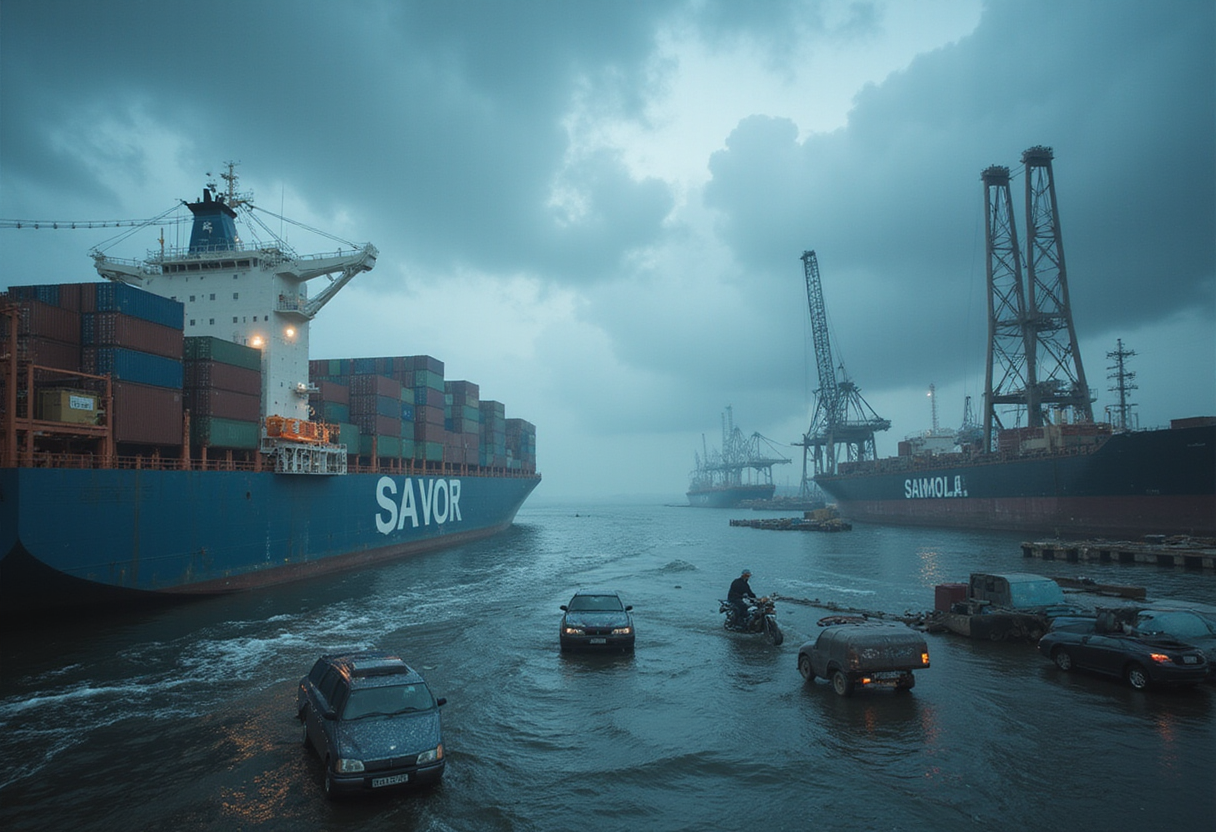 Perfect storm sends global port congestion beyond pandemic peak - Splash 24/7