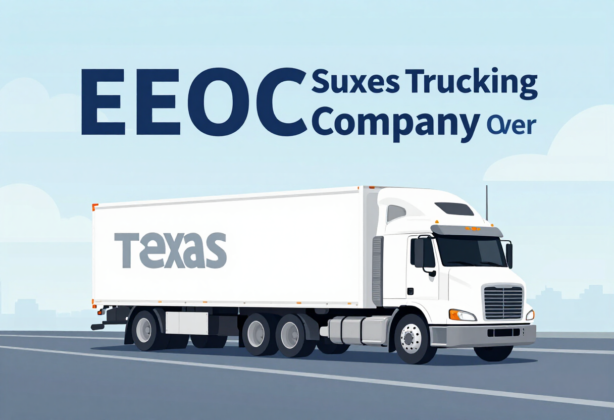 EEOC Sues Texas Trucking Company Over Driver Age Limits - Heavy Duty Trucking
