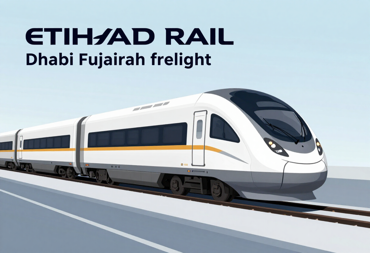 Etihad Rail launches new Abu Dhabi–Fujairah freight link