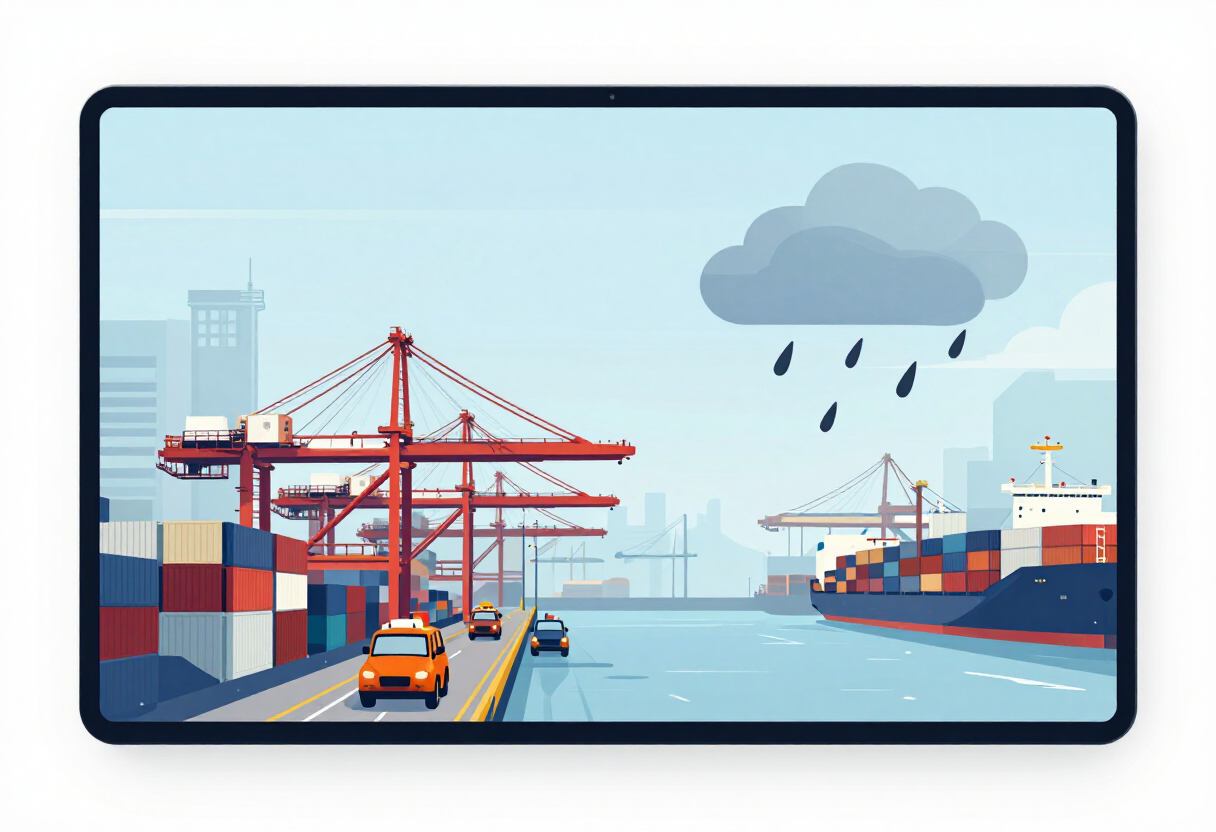 Asia port congestion worsens amid bad weather, vessel bunching - Journal of Commerce