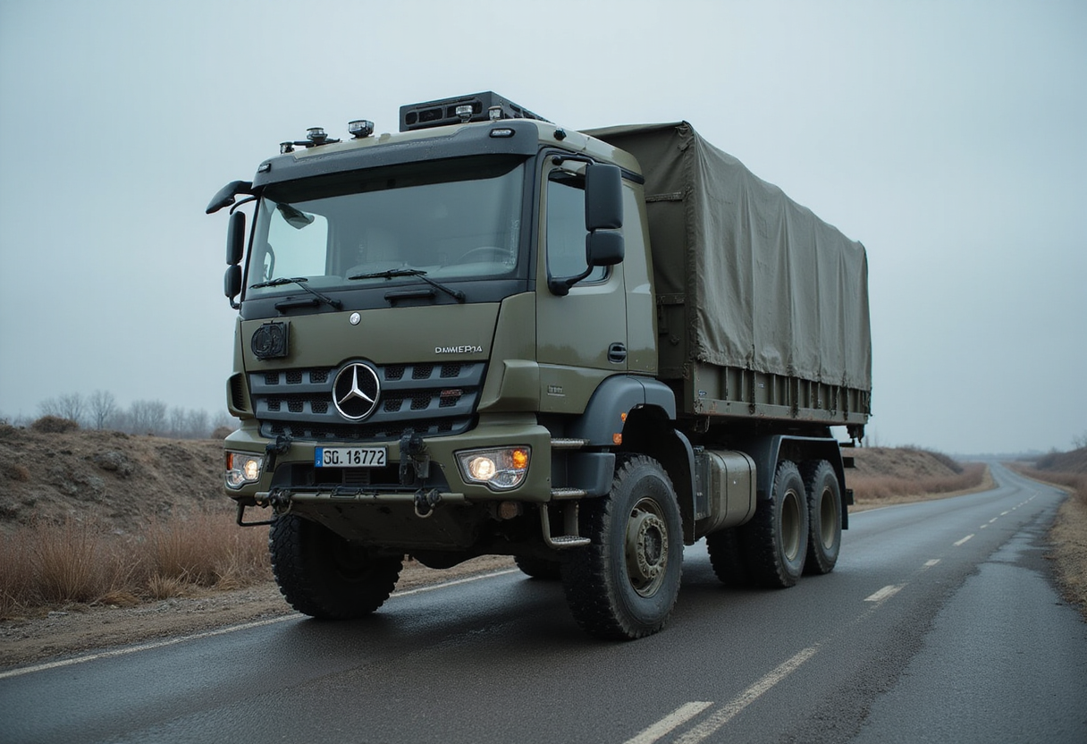 Daimler Truck Defence sells scale to armies short on trucks