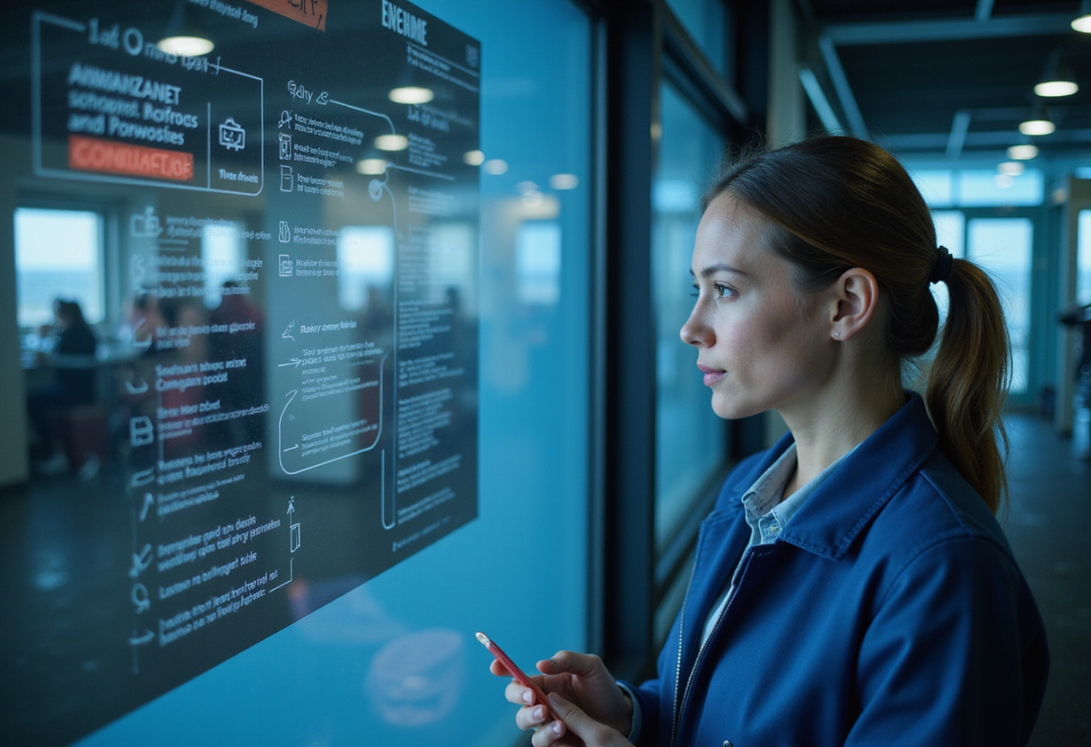 Connecting maritime digitalisation to process