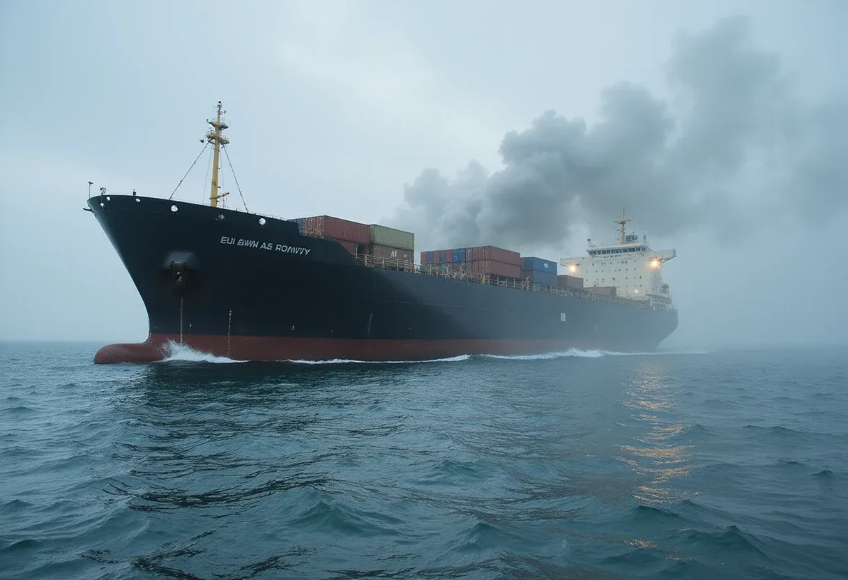 Container ship sinks after attack in the Strait of Hormuz - CNN