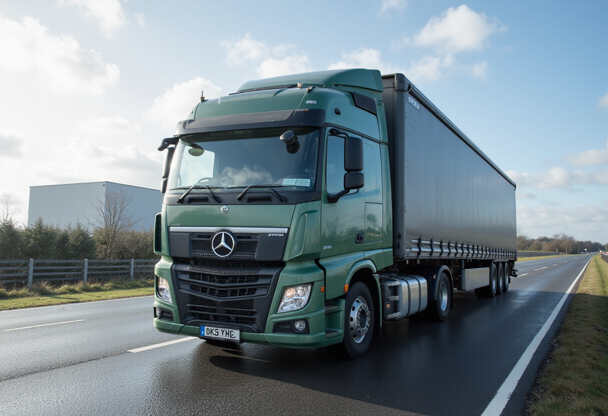 Zero-emission HGVs transport 550,000 tonnes of freight in UK trials