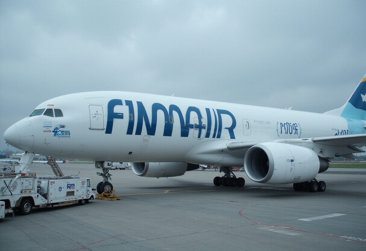 A good month for Finnair Cargo