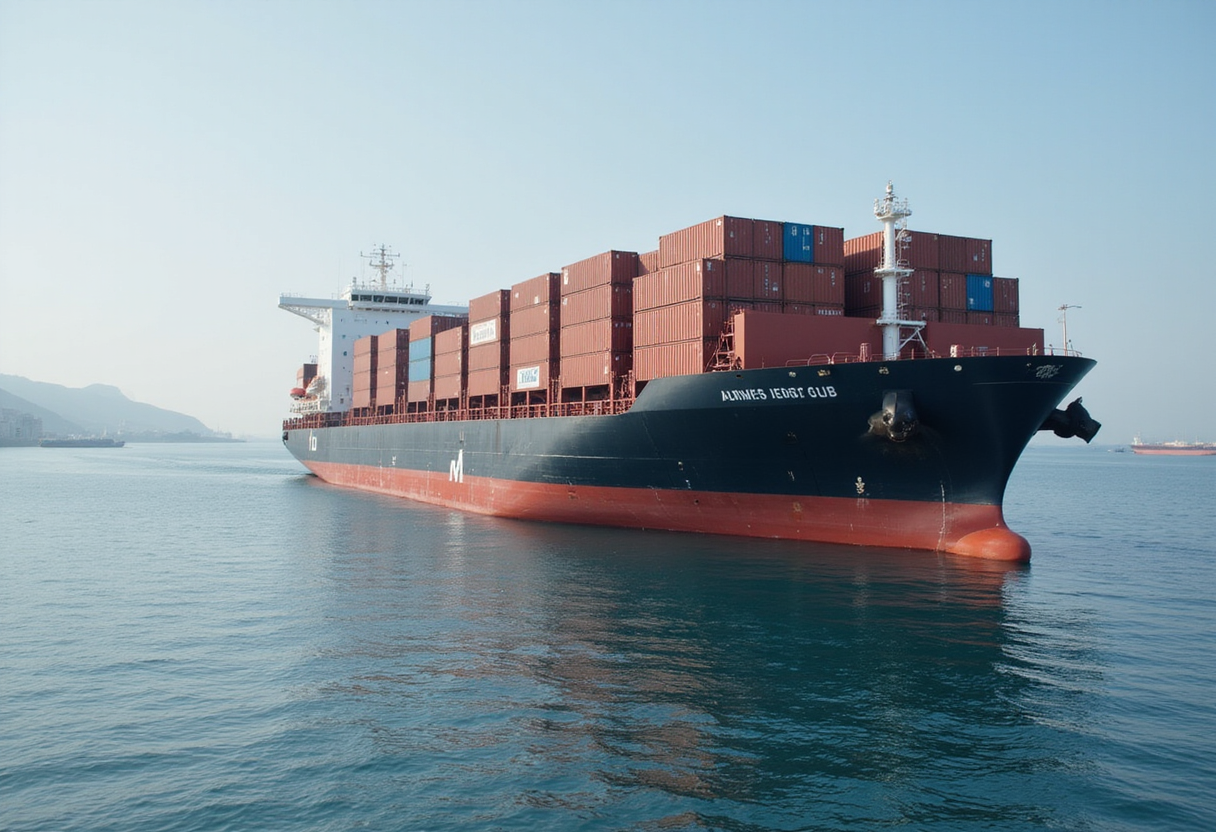Container ship sinks near Hormuz after being hit by projectile, sources say - Reuters