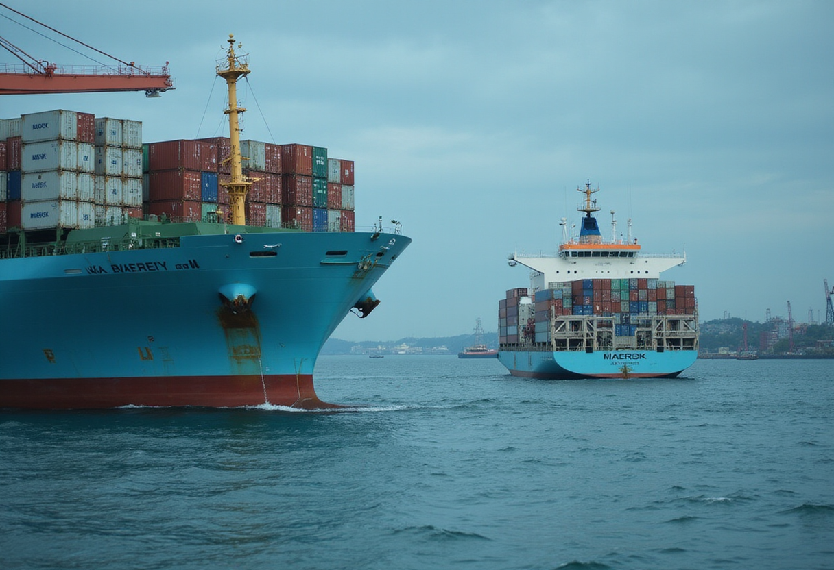 Maersk goes on shopping spree for ships in strategy U-turn - Financial Times