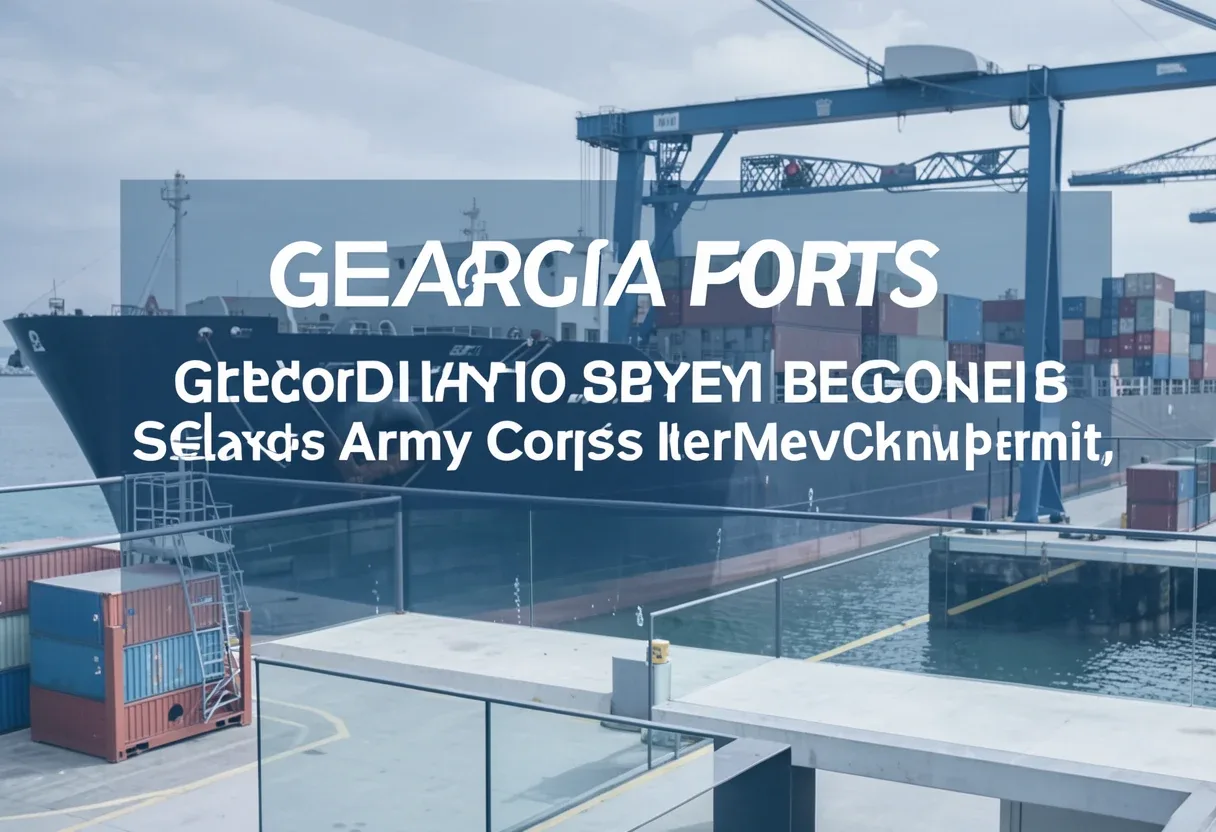 Georgia Ports secures Army Corps permit for Savannah Container Terminal