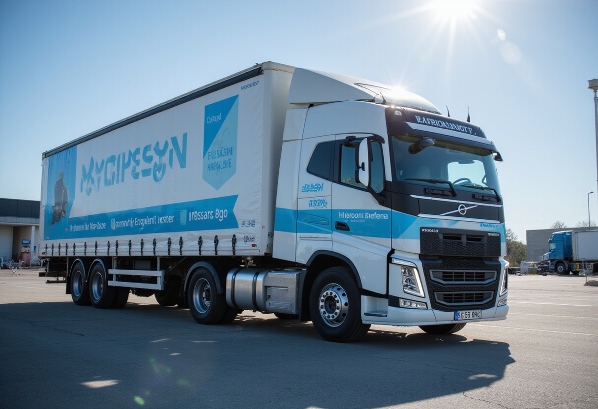 Malpensa: First Hydrogen Truck Arrives at Cargo City - Air Cargo Week