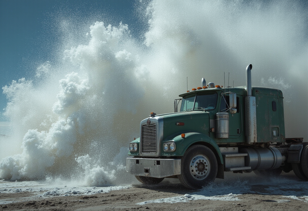 Surging crude pushes diesel to record highs, impacting the trucking industry - KFOX