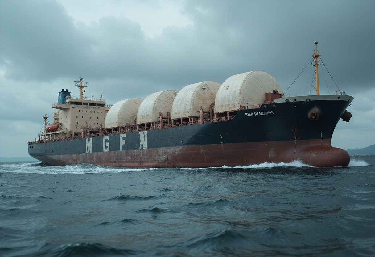 Bulk Carrier Sinks Weeks After Deadly Strait of Hormuz Strike