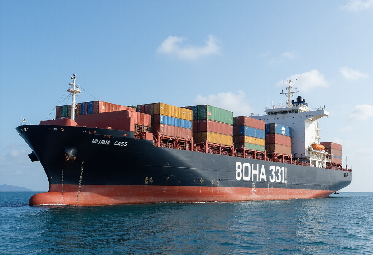Matson christens new Aloha Class containership Makua