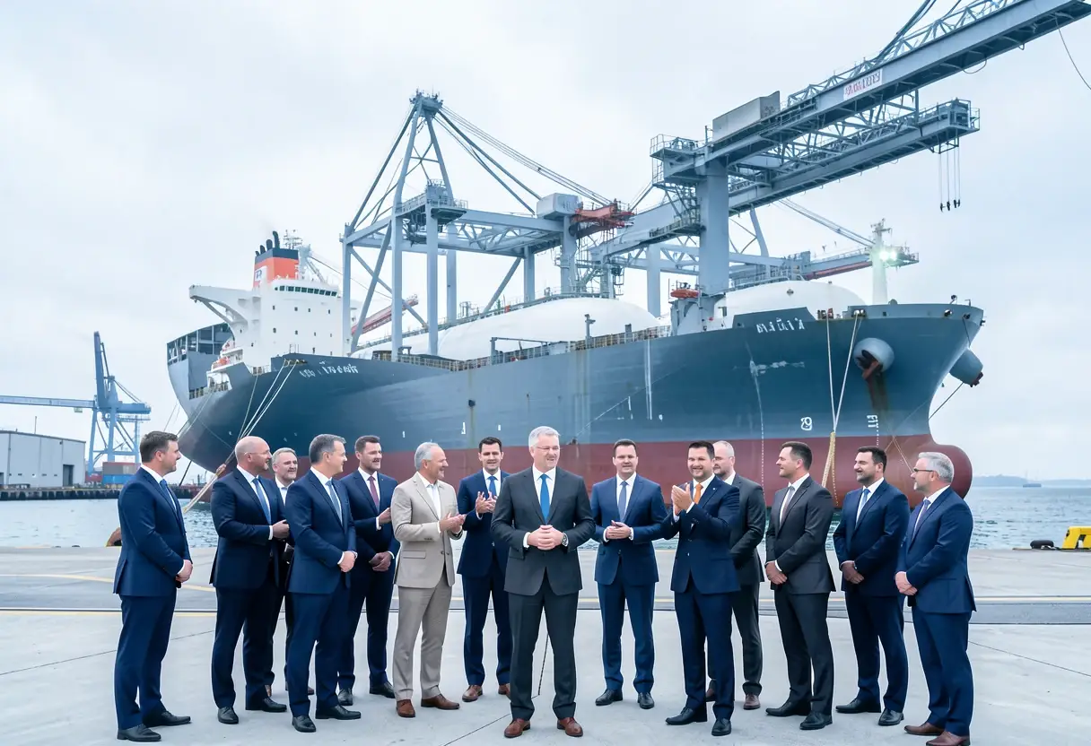 MPA marks christening of first ammonia dual-fuelled vessel